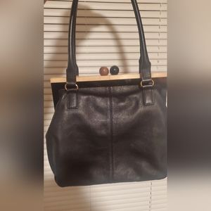 RARE COLLECTIBLE Kate Spade Bixby Kiss Lock Black